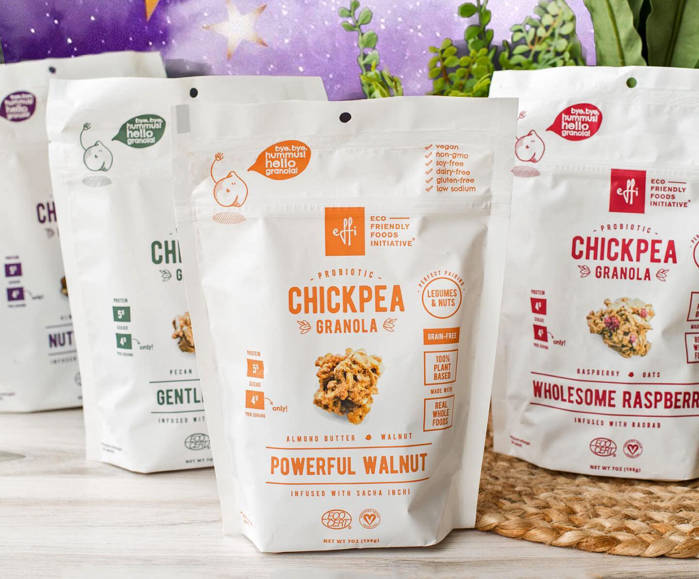 Chickpea granola